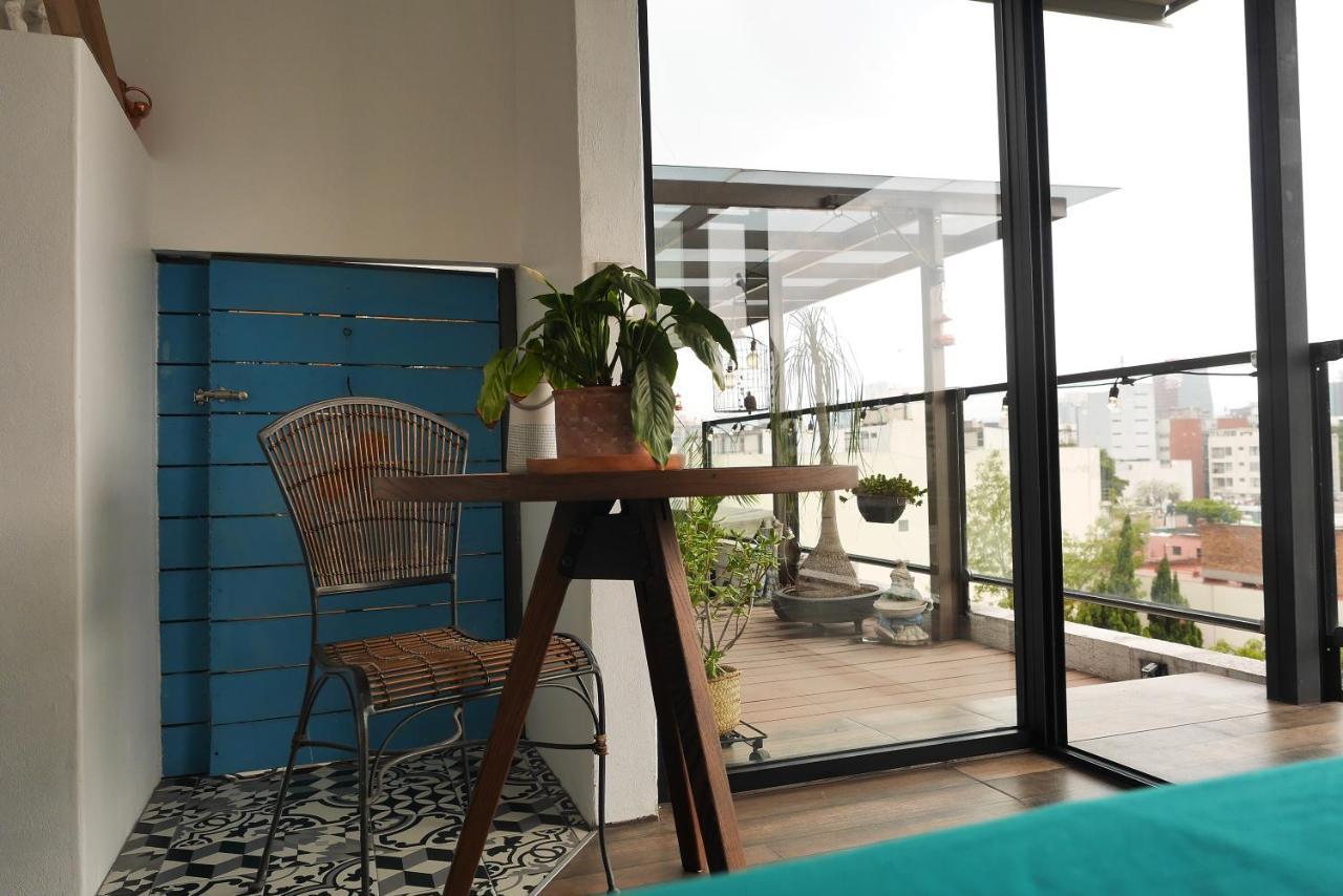 Loft Remedios - Penthouse Cdmx - Areas Comunes Compartidas Kota Meksiko Bagian luar foto